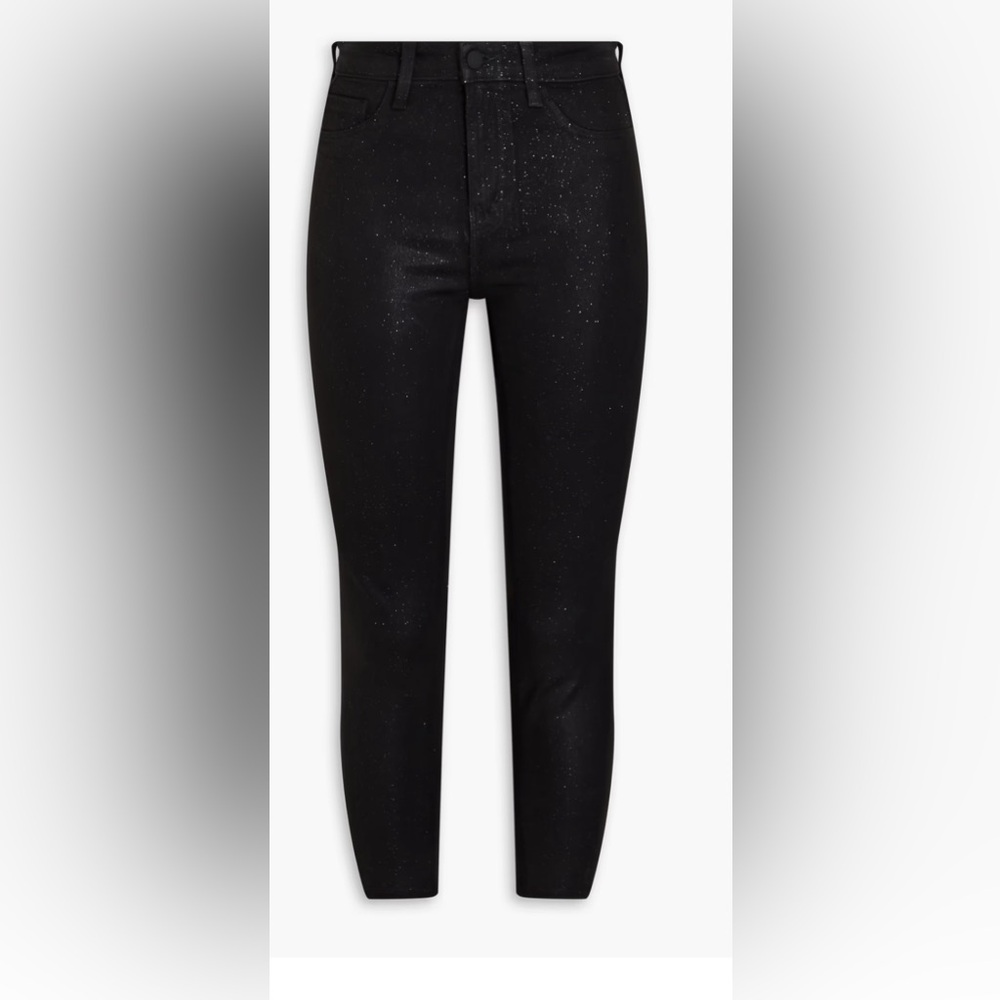 L'AGENCE Black Sparkle Pants